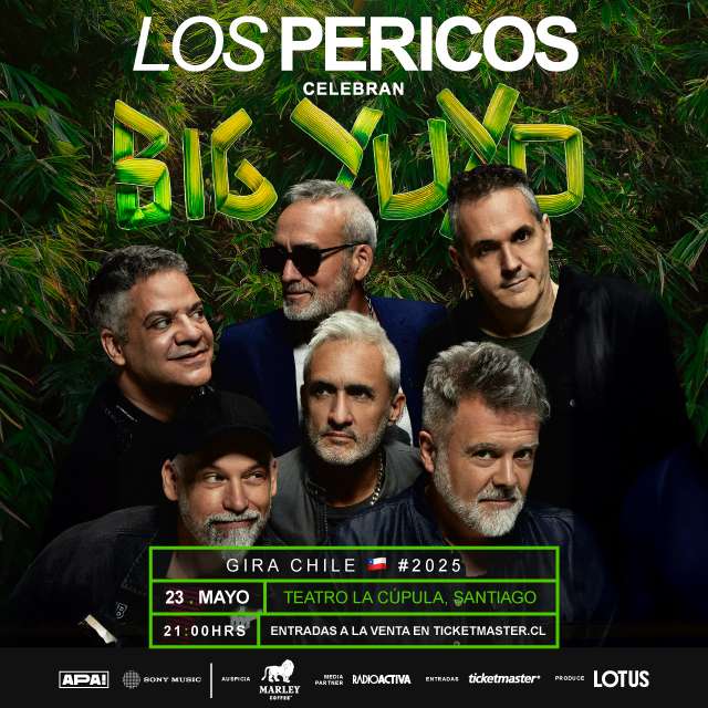 Los Pericos: ''Ir a Chile siempre es una fiesta''